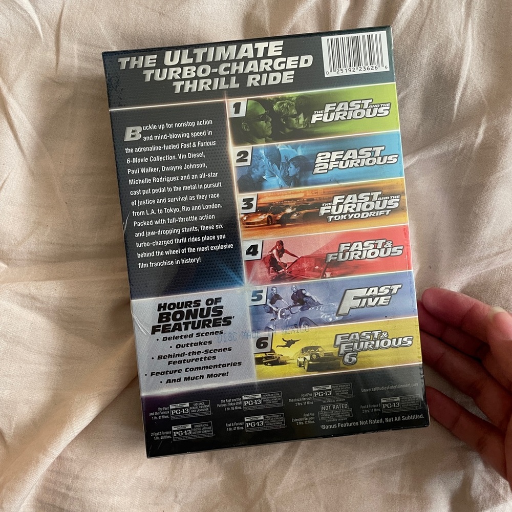 Fast & Furious 6-Movie Collection - Picture 3 of 3